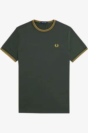 Fred Perry Koszulka z podwójną lamówką i logoM