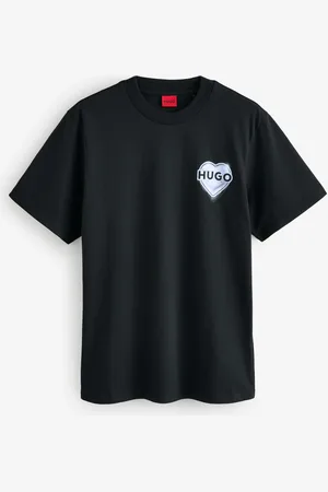 HUGO BOSS Artwork Graphic Cotton Slim Fit T-ShirtL