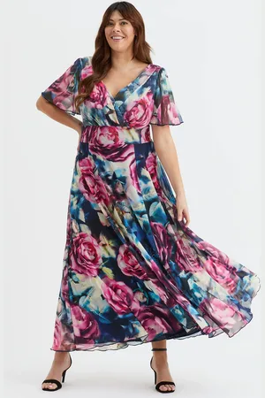 Scarlett & Jo Isabelle Float Sleeve Maxi Dress40