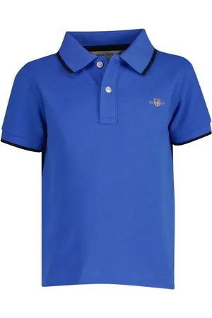 GANT Striped Pique 100% Cotton Polo Shirt24 Months (92cm)