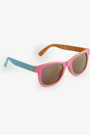 Little Bird Okulary przeciwsłoneczne Wayfarer w pastelowej tęczowej oprawce134140 cm