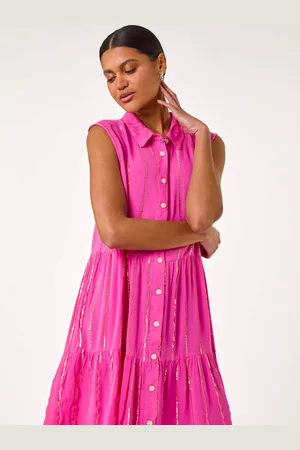 Roman Shimmer Buttoned Shirt DressEU 40 (UK 12)