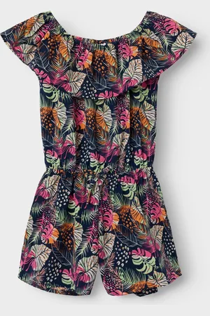 NAME IT Floral Printed Playsuit122128 cm