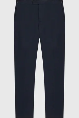 Reiss Kin Slim Fit Linen Trousers38