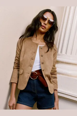 Lipsy London Collarless Jacket36