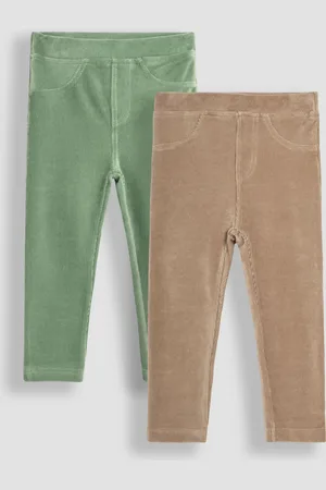 JoJo Maman Bébé 2-Pack Jersey Cord Leggings4
