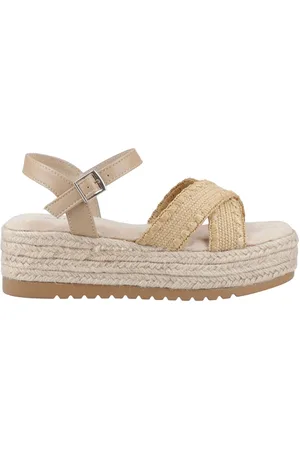 Hush Puppies Jemma Espadrille Brown Sandalseu355