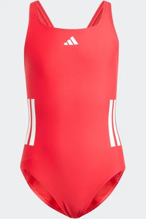 adidas 3 Stripe C Back Swimsuit134140 cm