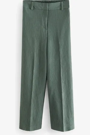 Next Textured Crinkle Wide Leg Trousers44 R