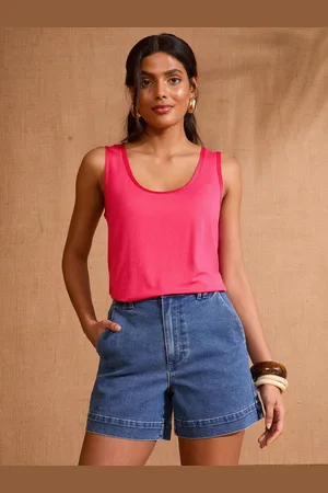 Love & Roses Scoop Neck Vest40