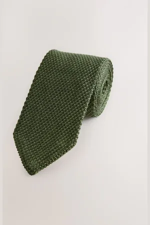 Next Knitted Silk Tie With PointJeden