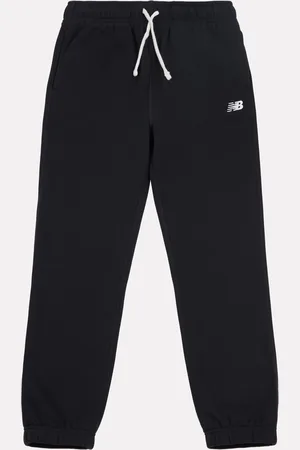 New Balance Boys 100% Cotton French Terry Small Logo Joggers15