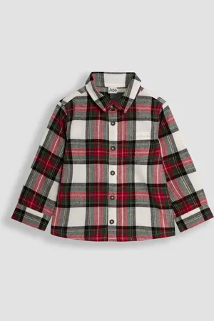 JoJo Maman Bébé Check Shirt With Bow Tie4