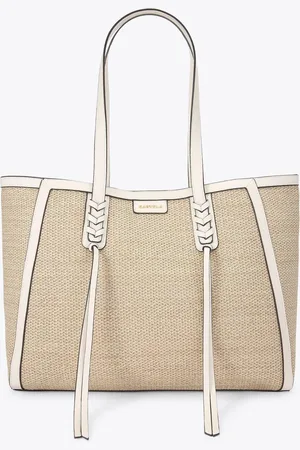 Carvela Cream Tassel Winged Tote BagJeden