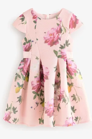 Ted Baker Navy Floral Airtex Scuba Dress11 lat (146 cm)