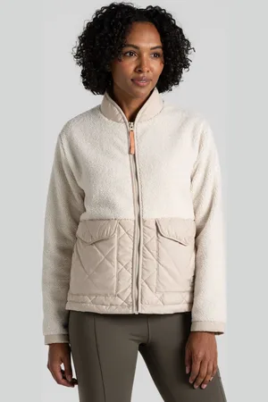 Craghoppers Grey Jamea Hybrid Fleece Jacket38