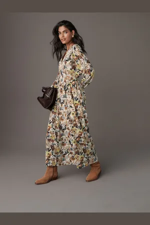 Next V-Neck Belted Jersey Midi Shirt Dress46 Wysoki