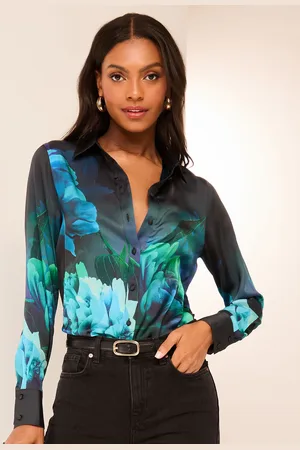 Lipsy London Printed Satin Shirt44