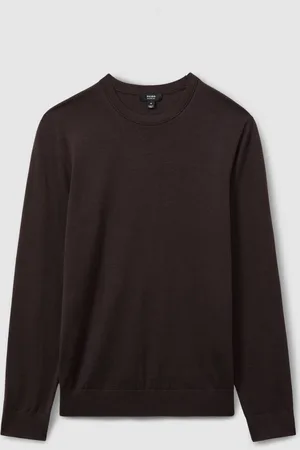 Reiss Wessex Merino Wool Crew Neck JumperS