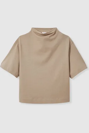 Reiss Olivia Cotton-Jersey Oversized T-ShirtM