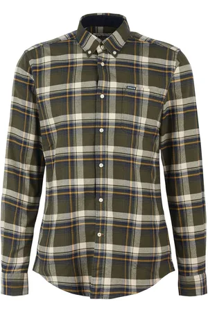 Barbour Shieldton Tailored 100% Cotton Checked ShirtL