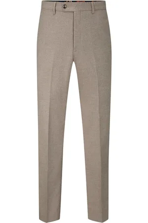 Skopes Tailored Fit Jodrell Marl Tweed Suit: Trousers48W x 31L (UK 48 R)