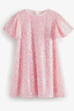 Next Angel Sleeve Sequin Party Dress (3-16yrs)12 lat (152 cm)