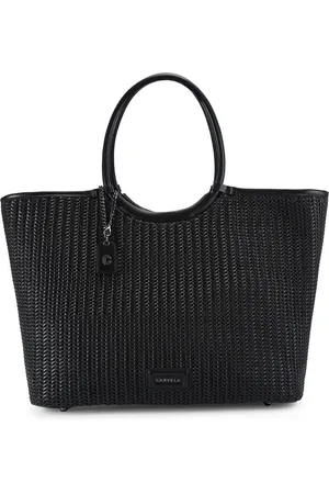 Carvela Sardinia Weave Tote Black BagJeden