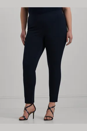 Ralph Lauren Blue Curve Keslina Skinny Fit Twill Stretch Trousers48
