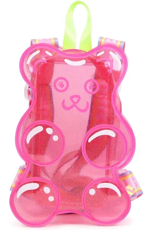 Billieblush Pink Mini Gummy Bear Backpack With Logo StrapsJeden