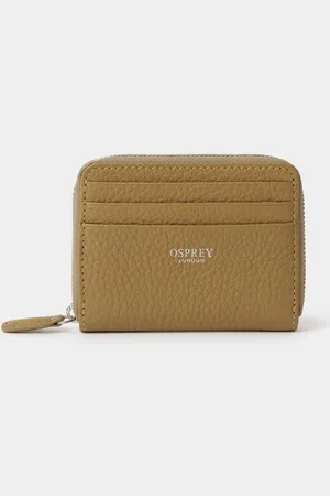 Osprey Orange The Lyra Small Zip Leather PurseJeden