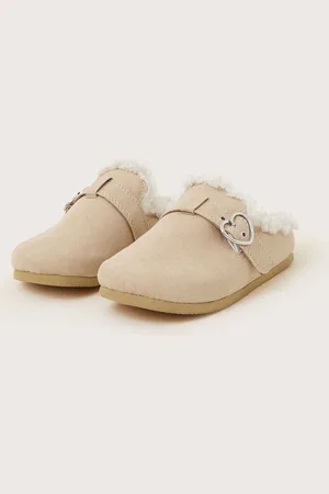 Monsoon Borg Lined Buckle Slipper ClogsEU 32 (UK 13)