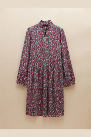Joules Petunia Frill Neck Dress38