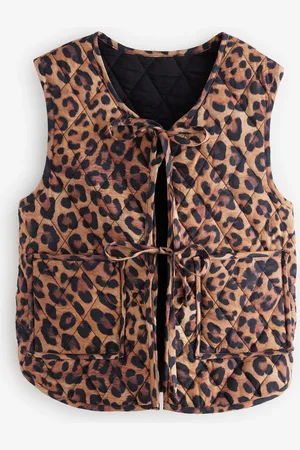 Next Padded Reversible Tie Front GiletM