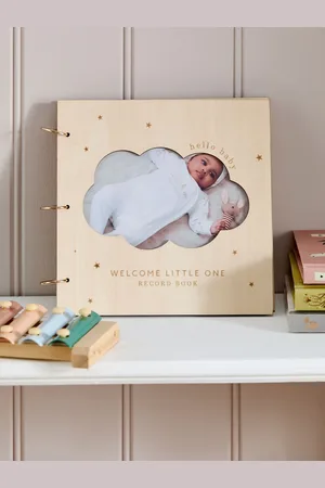 Next New Baby Cloud Wooden Record BookJeden