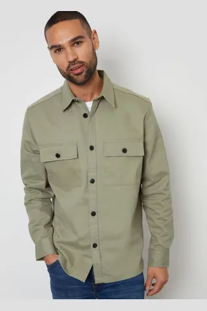 Threadbare Twill Button Up 100% Cotton ShacketL