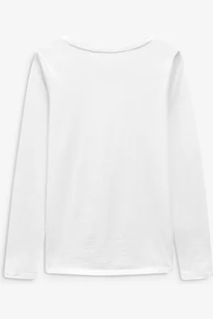 Next Long Sleeve Crew Neck 100% Cotton Top44 mały