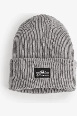 Columbia Szara czapka beanie Lost Lager Ii z dzianinyJeden