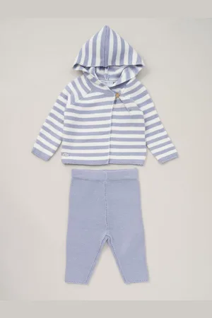 Rock-a-bye Baby Boutique Knit 100% Cotton Cardigan and Trousers Outfit Set3