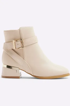 River Island Girls Faux Leather Heeled BootsEU 30.5 (UK 12)