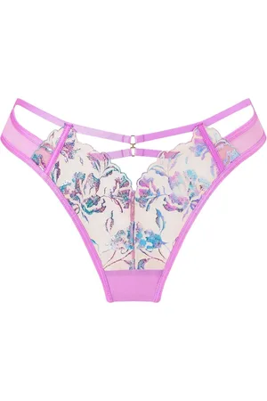 Ann Summers Euphoric Foiled Embroidery Thong38