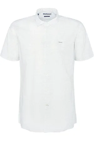 Barbour Horsehill Leaf Print Short Sleeve 100% Cotton Shirt3XL