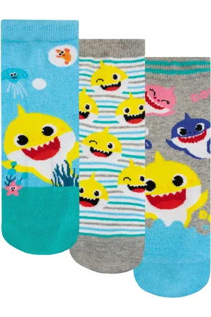 Character Baby Shark Socks 3 Pack12-1