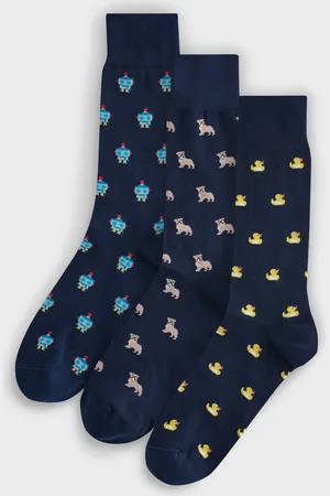 Paul Smith Novelty Black Socks 3 PackJeden