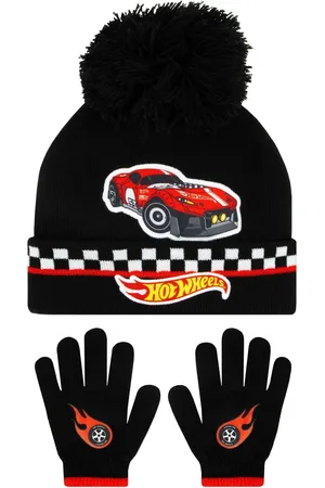 Character Hot Wheels Hat And Gloves SetJeden