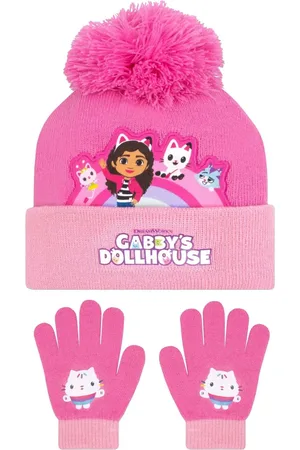 Character Gabbys Dollhouse Winter Hat And Gloves SetJeden