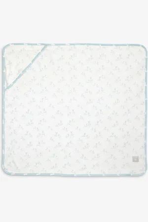 The Little Tailor Baby Soft Jersey 100% Cotton Bunny Print BlanketJeden