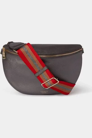 Osprey Grey The Hendrix Leather Sling BagJeden
