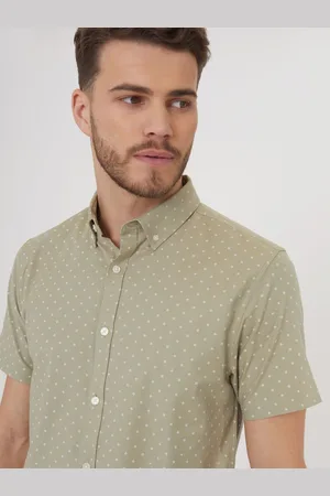 Threadbare Cotton Printed Short Sleeve ShirtXL