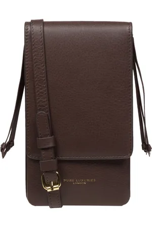 PURE LUXURIES LONDON Audrey Nappa Leather Cross-Body Phone BagJeden
